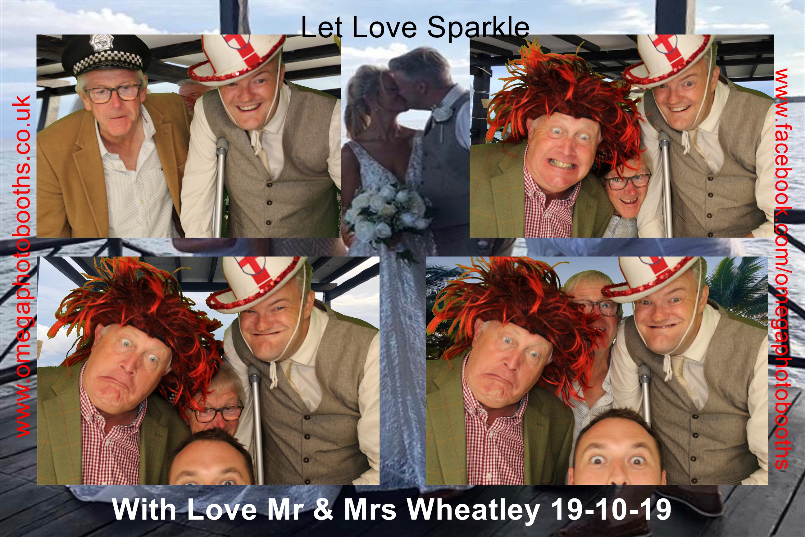 Mr & Mrs Wheatley  | View more photos from the event at gallery.omegaphotobooths.co.uk/u/Omega-Photobooths/Mr-Mrs-Wheatley